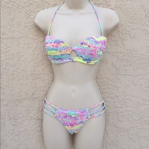 Victoria’s Secret tie dye bikini Sz XS/TP